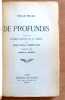 De Profundis. Pr&eacute;c&eacute;d&eacute; de Lettres &eacute;crites de la prison par Oscar Wilde &agrave; Robert Ross. . Wilde Oscar: 