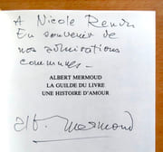 Albert Mermoud, La Guilde du Livre, une histoire d'amour. Entretiens avec Jacques-Michel Pittier et René Zahnd.  par Mermoud Albert - Jacques-Michel Pittier et René Zahnd, ouverture de Dominique Aury:  - Image 2