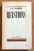 Questions. . Ramuz Charles Ferdinand: 