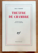 Théâtre de chambre. Nouvelle édition revue et augmentée.  par Tardieu Jean: 