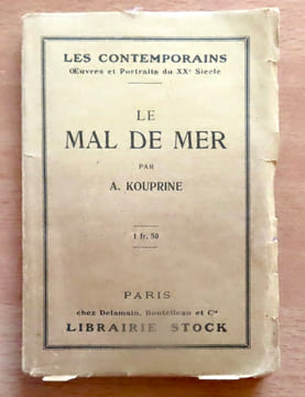 Le mal de mer. Suivi de Le capitaine Rybnikov. . Kouprine Alexandre : 