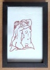 Petit bois encadr&eacute; - [femmes]. . Maillol Aristide: 