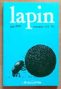 Lapin numéro 24 - Juin 1999.  par Collectif - François Ayroles, Olof Berg, Guy Delisle, Dominique Goblet, Emmanuel Guibert, Guy-Marc Hinant, Gunnar Lundkvist, Jc Menu, Thomas Ott, Frederik Peeters, Placid, Joann Sfar, Toc Mango Fetch, Lewis Trondheim, Vincent Vanoli, Aleksandar Zograf:  - Image 1