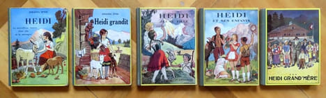 Heidi - I: Heidi. La merveilleuse histoire d’une jeune fille de la montagne - II: Heidi grandit - III: Heidi jeune fille - IV: Heidi et ses enfants - ...