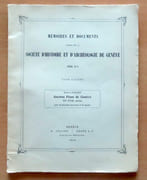 Anciens plans de Genève. XVe-XVIIIe siècles.  par Clouzot Etienne:  - Image 1