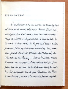 Chant de Pâques. Récit. Précédé de La présence perdue par Gustave Roud.