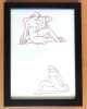 Petit bois encadr&eacute;. . Maillol Aristide: 