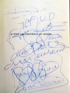 Si tous les amoureux du monde. . .. [Peynet] Micheline et Grégoire Brainin: 