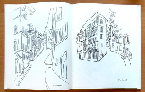 Lausanne dessinée par Géa Augsbourg. . Buchet Gérard, Augsbourg Géa (ill.):