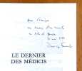 Le dernier des M&eacute;dicis. . Fernandez Dominique: 