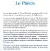 Le Ph&eacute;nix. . Legault Marie-Anne: 