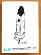 Livret de cartes posates BDFil - 2016.  par Collectif- Derib, Winsor McCay, ATAK, David B., Paolo Bacilieri, Frédéric Boilet, Eddie Campbel, Catherine Meurisse, JC Menu et Wazem:  - Image 1