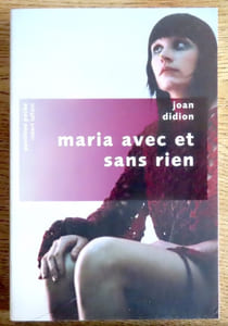 Maria avec et sans rien.