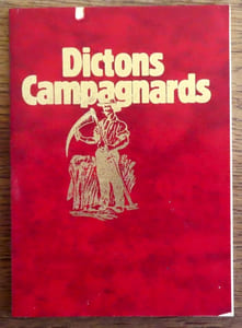 Dictons campagnards.