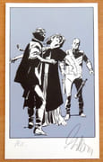 Petite sérigraphie. par Gillon: 