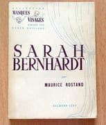 Sarah Bernhardt.  par [Bernhardt Sarah] Maurice Rostand: 