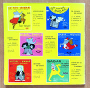 Le Roi Babar numéro 6 - Babar et le professeur Grifaton.  par Brunhoff Jean de, Périer François (récitant), Furet Yves (Babar) et al.:  - Image 4