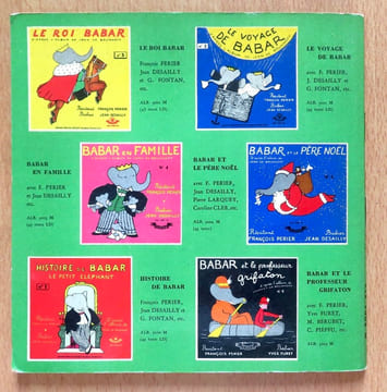 Le Roi Babar numéro 7 - Babar et ce coquin d'Arthur. . Brunhoff Jean de, Périer François (récitant), Furet Yves (Babar) et al.: