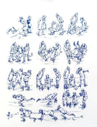 Les patineurs - Uzès 1886.  par  - Image 2
