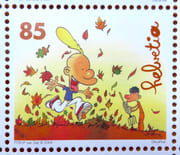 Titeuf - Timbres Les quatre saisons - feuilles de 20.  par Zep:  - Image 4