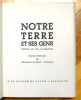 Notre terre et ses gens. Dessins de G&eacute;a Augsbourg. . Cingria Charles-Albert, Augsbourg G&eacute;a: 