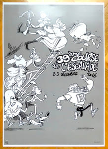 39e Course de l'Escalade - Echelle.