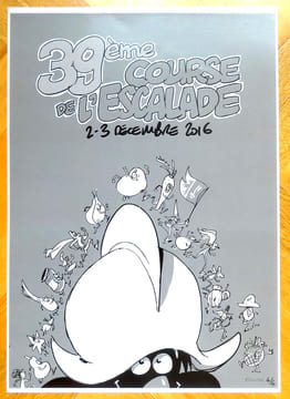 39e Course de l'Escalade - Casque. . Buche:
