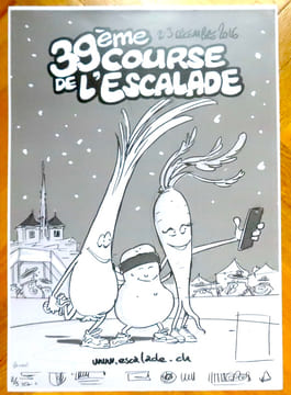 39e Course de l'Escalade - Légumes pour la soupe. . Buche:
