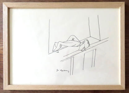 Dessin original signé.