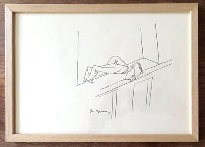 Dessin original signé.
