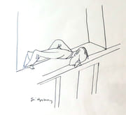 Dessin original signé.  par Augsbourg Géa:  - Image 2