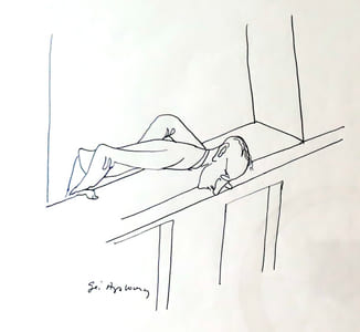 Dessin original signé.