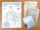 Double feuillet publicitaire pour le lancement des Oeuvres compl&egrave;tes. . [Saint-Exup&eacute;ry Antoine de]: 