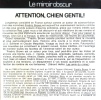 Attention chien gentil !. Brown Fredric: 