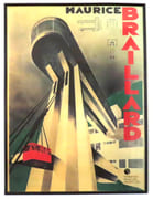Affiche - Téléphérique du Salève.  par [Braillard Maurice] Henry Reb: 