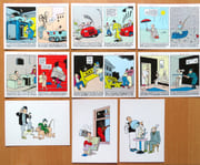 Niet zo, maar zo! - Cartes postales.  par Swarte Joost:  - Image 1