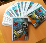 Transit - Lot de 40 grandes cartes doubles.  par Bilal Enki:  - Image 1