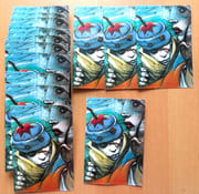 Transit - Lot de 15 grandes cartes doubles, avec pin's Transit.  par Bilal Enki:  - Image 1