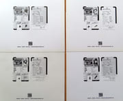 Transit - Portrait de Farida / Irina / Mamadi / Yoko. Lot de 100 (4 x 25) grandes cartes.  par Bilal Enki:  - Image 3