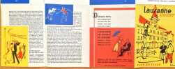 Lausanne-Ouchy - Plan de ville. . [Estoppey Pierre]: