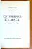Un journal de Russie. . Nisin Arthur: 