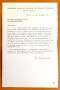 Un automne maussade en huit lettres. Transcription de la copie d'époque de huit lettres échangées entre la Chaux-de-Fonds & Berne entre un 30 octobre & un 5 décembre [1947].  par Nicolet Bernard, Giroud Emile:  - Image 4