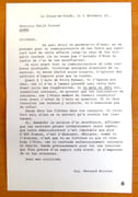Un automne maussade en huit lettres. Transcription de la copie d'époque de huit lettres échangées entre la Chaux-de-Fonds & Berne entre un 30 octobre & un 5 décembre [1947].  par Nicolet Bernard, Giroud Emile:  - Image 5
