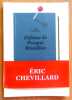 D&eacute;fense de Prosper Brouillon. . Chevillard Eric: 