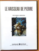 Le vaisseau de pierre.  par Bilal Enki. Christin:  - Image 2
