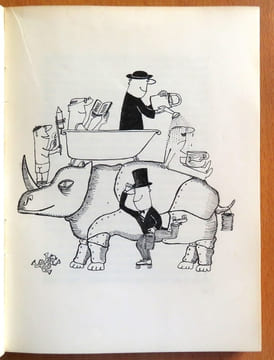 Mon village (contes). Avec des dessins de Siné.. Cau Jean, Siné (ill.):