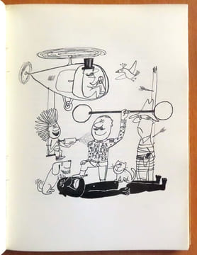 Mon village (contes). Avec des dessins de Siné.. Cau Jean, Siné (ill.):