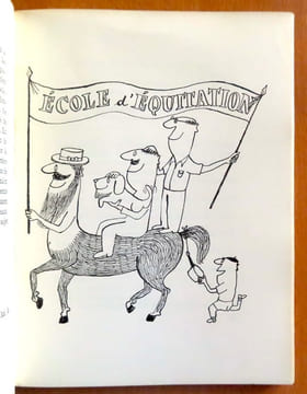 Mon village (contes). Avec des dessins de Siné.. Cau Jean, Siné (ill.):