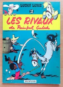 Lucky Luke 19 - Les rivaux de Painful Gulch. . Morris, René Goscinny: