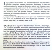 Lettre ouverte aux suisses à propos d'une ville éphémère / Offener Brief an die Schweizer über eine stadt auf zeit.  par  - Image 2
